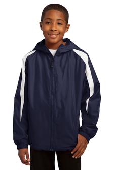 Aggie Youth Colorblock Hooded Jacket